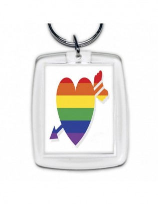 brelok LG14 LGBT pride tęcza