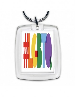 brelok LG17 LGBT pride tęcza