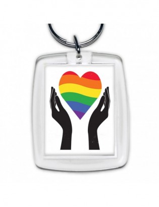 brelok LG2 LGBT pride tęcza