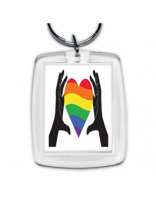 brelok LG9 LGBT pride tęcza