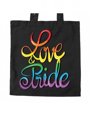 torba czarna LG7 LGBT pride...