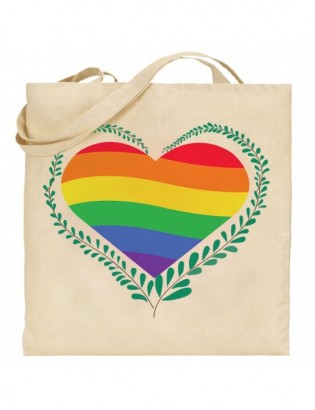 torba ecru LG15 LGBT pride...