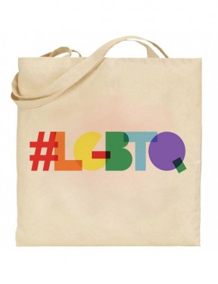torba ecru LG17 LGBT pride...