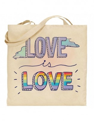 torba ecru LG5 LGBT pride...