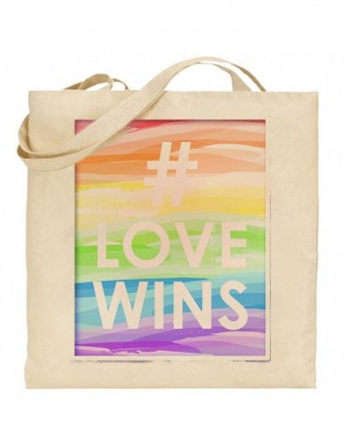torba ecru LG8 LGBT pride...