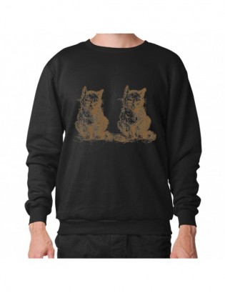 bluza B-CZ ZW18 koty zwierzęta