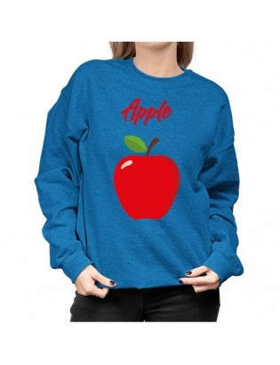bluza B-N WO28 owoc jabłko...