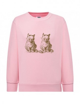 bluza BD-R ZW18 koty zwierzęta
