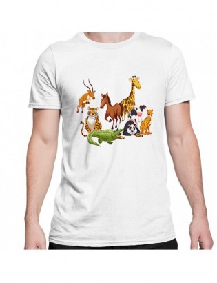 koszulka M-B ZW69 zwierzęta...