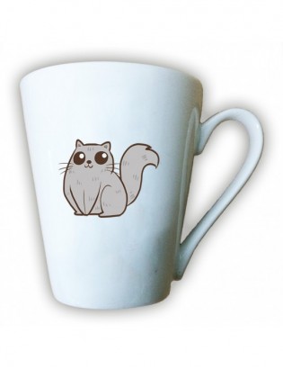 kubek latte ZW17 kot zwierzęta