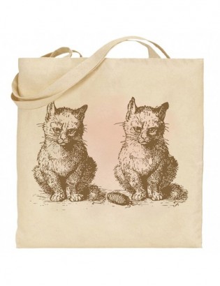 torba ecru ZW18 koty zwierzęta