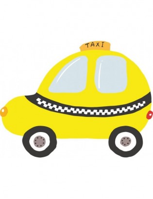 naprasowanka NP043 taksówka taxi 7cm