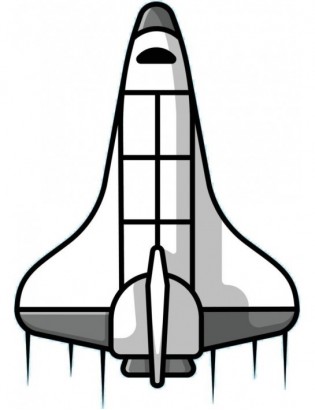 naprasowanka NP176 rakieta 7cm
