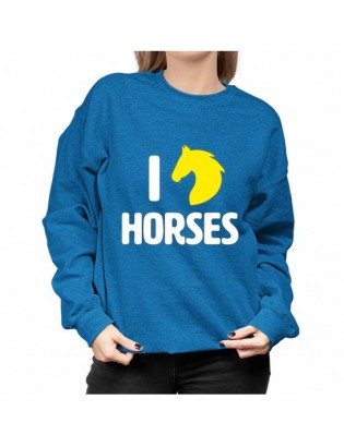 bluza B-N HT50 z koniem...