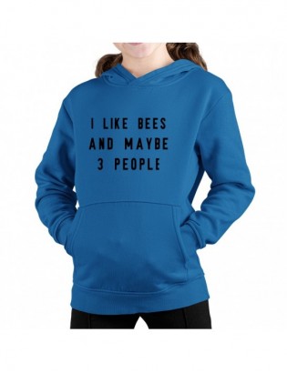 bluza z kapturem KD-N PS3 pszczelarza pszczoła