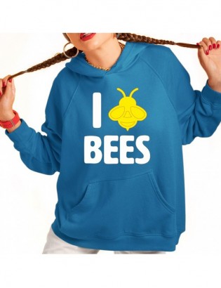 bluza z kapturem KK-N PS4 pszczelarza pszczoła