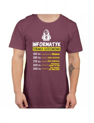 koszulka M-BU IF3 informatyk programista