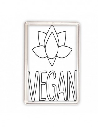 magnes akrylowy VG37 vegan...