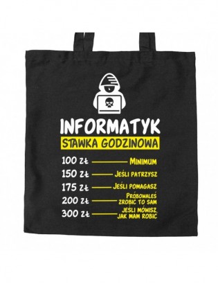 torba czarna IF3 informatyk programista
