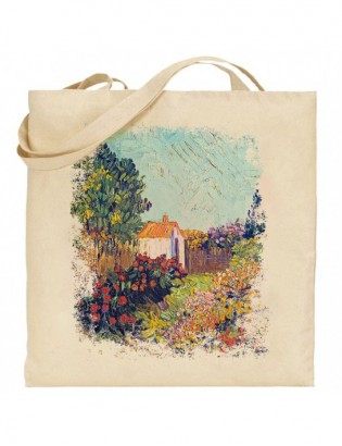 torba ecru M153 Gogh Krajobraz