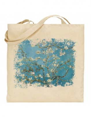 torba ecru M154 Gogh Kwiat...