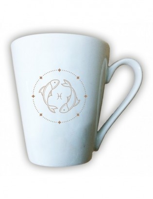 kubek latte Z107 Ryby Zodiak