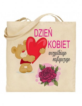 torba ecru dk51 prezent na dzień kobiet