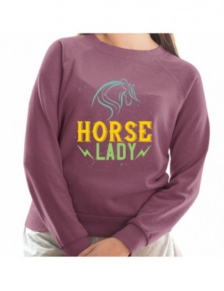 bluza B-BU HT32 z koniem końmi koń