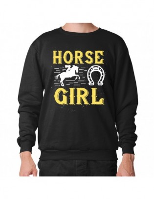 bluza B-CZ HT31 z koniem końmi koń