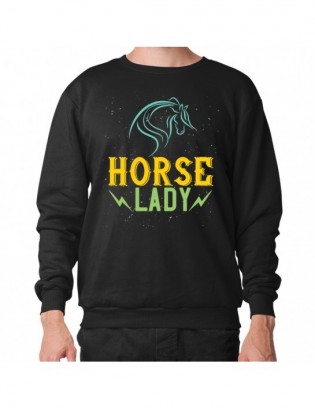 bluza B-CZ HT32 z koniem końmi koń