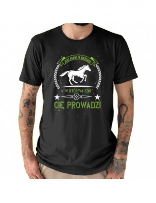 koszulka M-CZ HT37 z koniem...