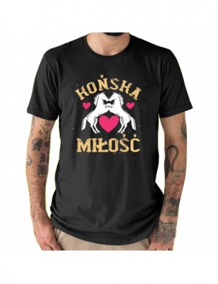 koszulka M-CZ HT6 z koniem...