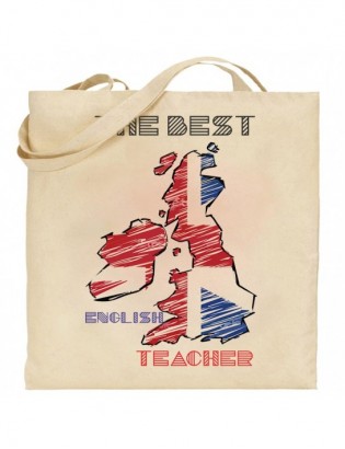 torba ecru N21 prezent dla nauczyciela